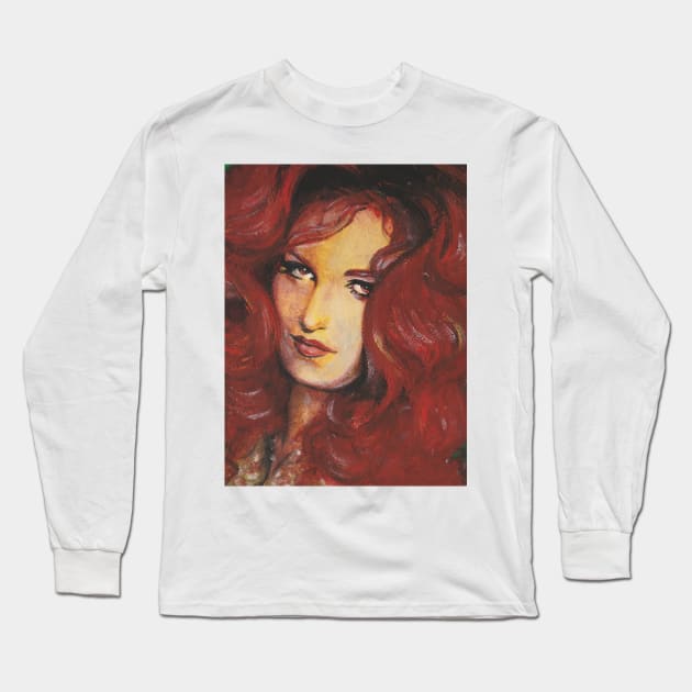 Dalida Long Sleeve T-Shirt by Svetlana Pelin